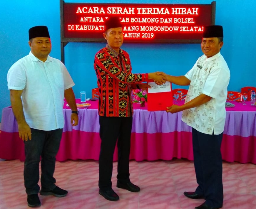 37 Miliar Aset Hibah Pemekaran Bolsel Tuntas