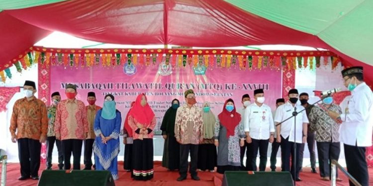 Bupati Iskandar Buka Pelaksanaan MTQ Tingkat Kabupaten