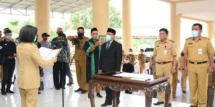 KMP Resmi Dilantik Dirut PDAM Bolmong