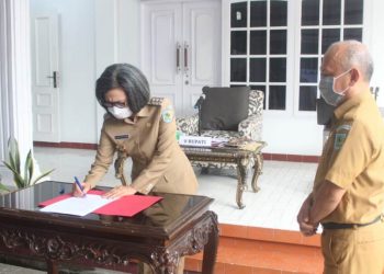 Vidcon Musrenbang Perubahan RPJMD Bolmong Digelar