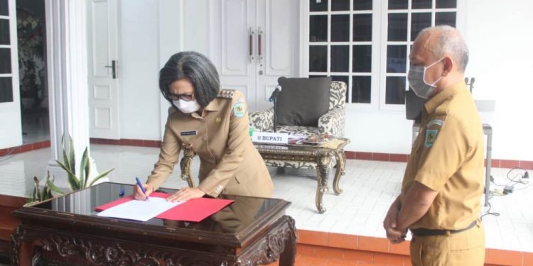 Vidcon Musrenbang Perubahan RPJMD Bolmong Digelar