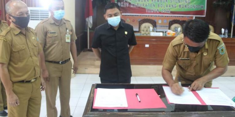 Rembuk Stunting Pemkab Bolmong Digelar