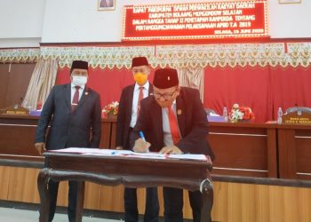 Paripurna Tahap II Penetapan Ranperda Pertanggung Jawaban APBD 2019 Digelar