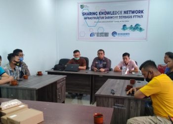 Diskominfo Bolmong Sharing Knowledge Bersama PT JLM