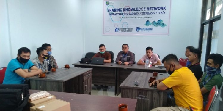 Diskominfo Bolmong Sharing Knowledge Bersama PT JLM