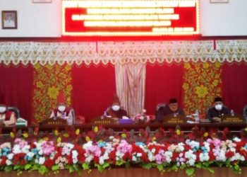 Paripurna Istmewa DPRD Bolsel Tentang HUT ke-12
