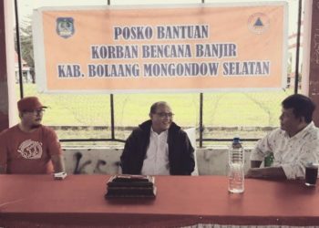 PDAM Peduli Bencana, Sumbang Bantuan Banjir Bolsel
