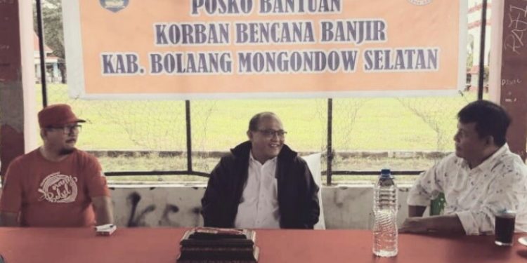 PDAM Peduli Bencana, Sumbang Bantuan Banjir Bolsel