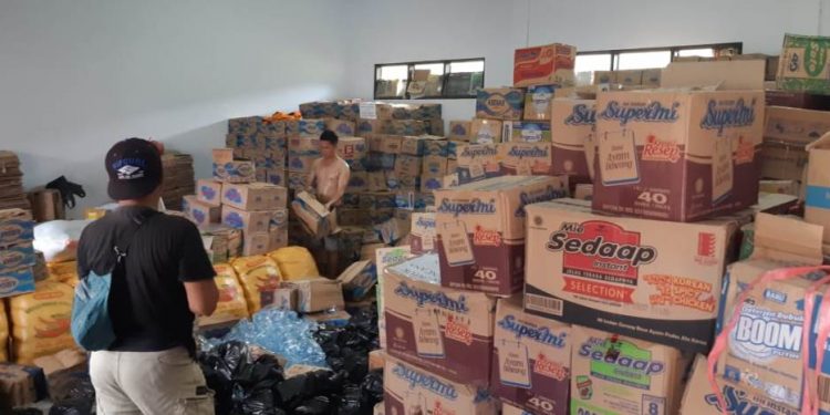 Pemkab Bolsel Data 110 Penyumbang Bantuan Bencana Banjir