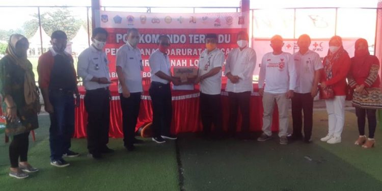 Pemkab Bolmong Kirim Sembako Bantuan Bencana Bolsel