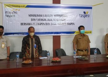 Sekda Buka Sosialisasi Layanan Ketaspenan dan Bank Mantap