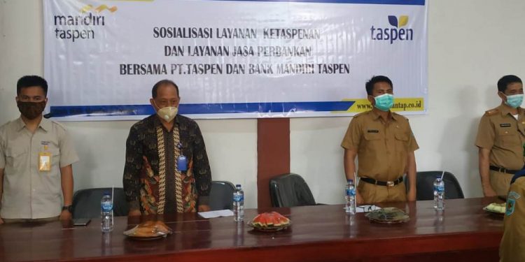 Sekda Buka Sosialisasi Layanan Ketaspenan dan Bank Mantap