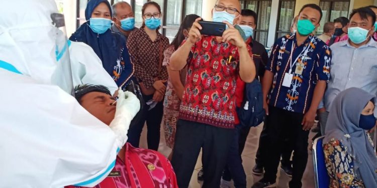 ASN Pemkab Bolmong Tes SWAB