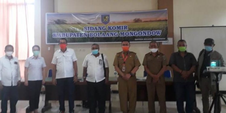 Sidang Komir Bolmong Tahap I Digelar