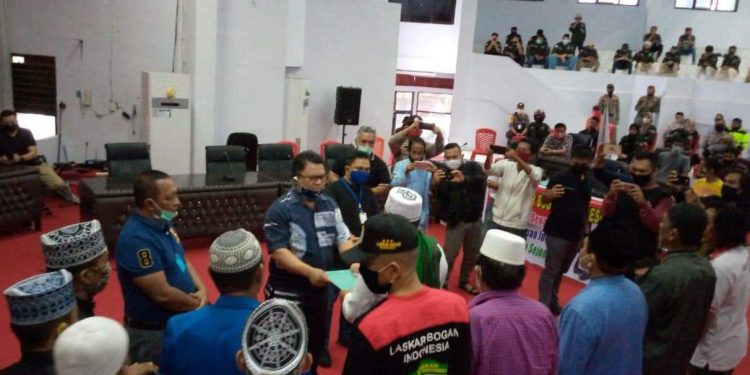 Pimpinan dan Anggota Dewan KK Terima Aspirasi Masyarakat