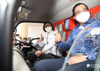 Bupati Uji Damkar CSR PT Bank BNI