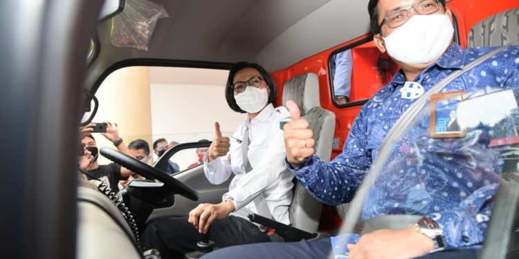 Bupati Uji Damkar CSR PT Bank BNI