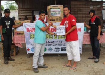 Bantuan Bencana Masih Mengalir, AMPS Peduli Bolmong-Bolsel