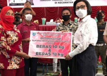 Pemkab Bolmong Selesaikan Penyaluran Bantuan Covid 19 Tahap IV