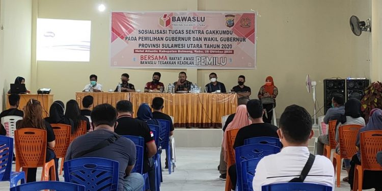 Bawaslu Provinsi Sosialisasikan Tugas Sentra Gakkumdu
