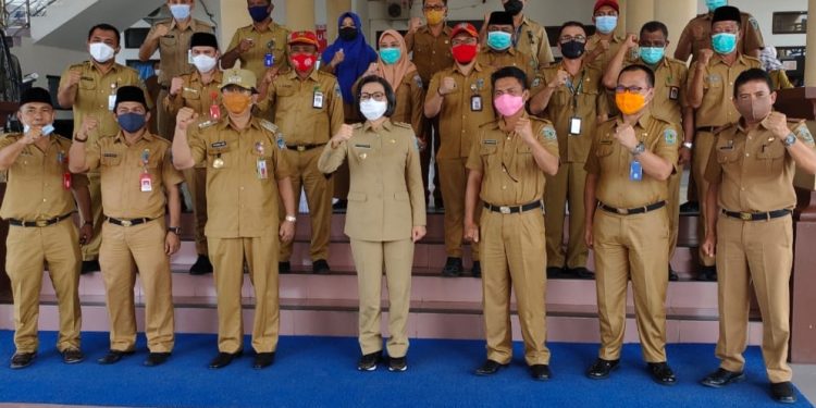 Kunjungan Kerja Pjs Bupati Bolsel Disambut Baik Pemkab Bolmong