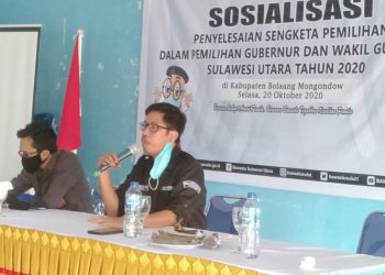 Bawaslu Provinsi Gelar Sosialisasi Penyelesaian Sengketa Pilkada