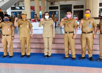 PJs Bupati Bolsel Kunjungan Kerja Pemkab Bolmong