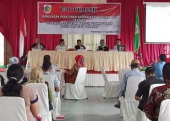 Dekot Gelar Uji Publik Ranperda