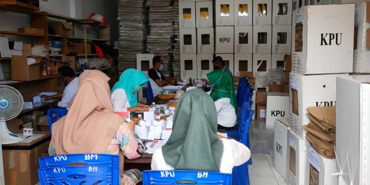 Pelipatan Kertas Suara Target Tuntas Hari ini