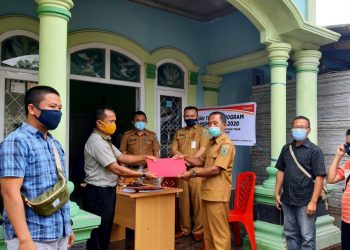 Pemda Bolmong Serah Terima Penyelesaian Pamsimas Pangian Barat 