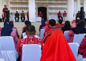 Bupati Yasti Sambut Kunjungan Kerja Pjs Gubernur Sulut
