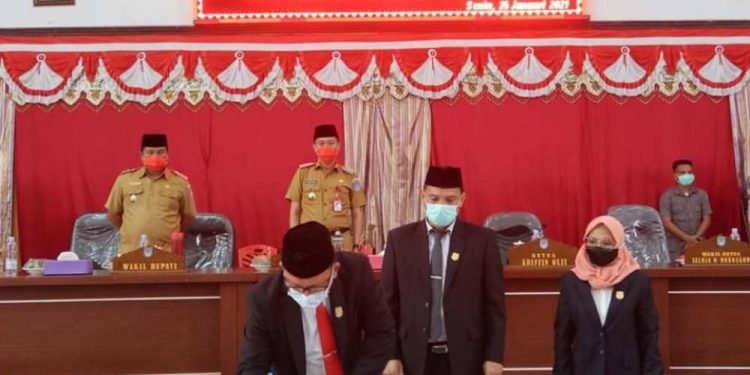 Paripurna Pengumuman Akhir Masa Jabatan Bupati-Wabup Bolsel Digelar