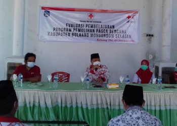 Pemda Bolsel Suport Program PMI dan Bulan Sabit Merah