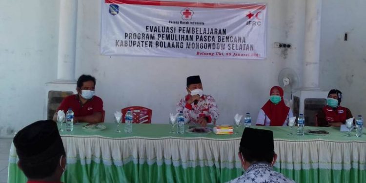 Pemda Bolsel Suport Program PMI dan Bulan Sabit Merah