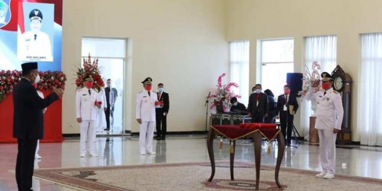 Gubernur Sulut Resmi Melantik Bupati-Wabup Bolsel