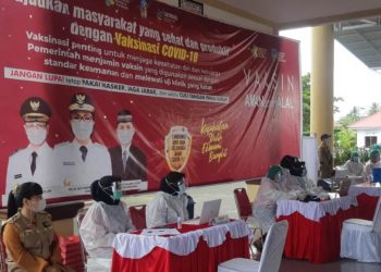 Vaksin Covid 19 Tahap I Bolmong Digelar