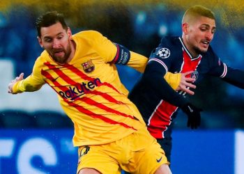 PSG Setop Dominasi Barcelona di Liga Champions