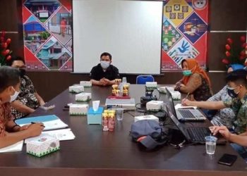 Kosultasi Ranperda Pilsang DPRD KK Bersama Kemenkum HAM