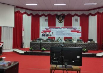 DPRD KK Gelar Rapat Paripurna Ranperda Tahap I