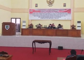 DPRD Bolmong Gelar Rapat Paripurna