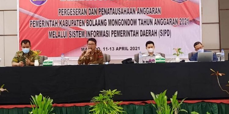 Bimtek Pergeseran dan Penatausahaan Anggaran SIPD 2021 Digelar