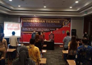 Bimtek DPRD Bolmong Digelar