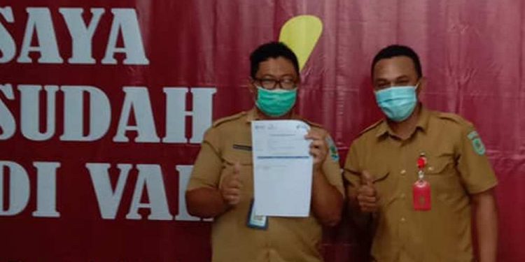 1000 ASN Bolmong Jatah Vaksin Gelombang Pertama