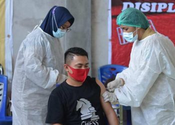 Wartawan Bolmong Vaksin Covid 19