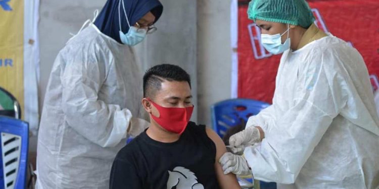 Wartawan Bolmong Vaksin Covid 19