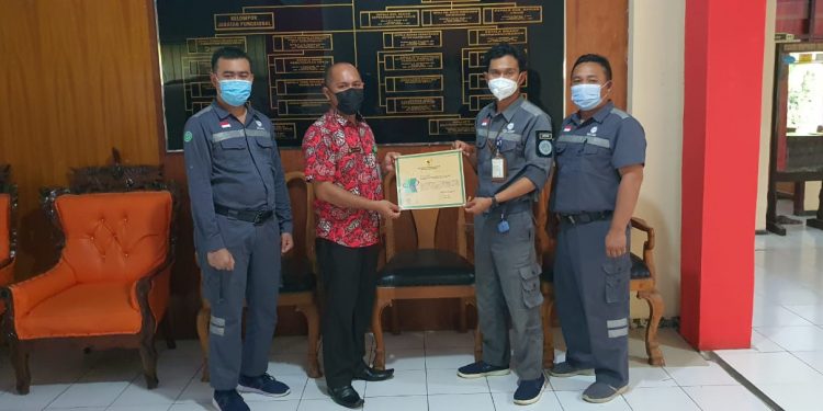 Proyek Bendungan Lolak Raih Penghargaan Zero Accident Tingkat Nasional