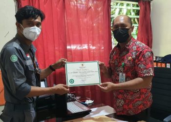 Proyek Bendungan Lolak Raih Ulang Penghargaan Tingkat Nasional Program Pencegahan dan Penanggulangan Covid-19