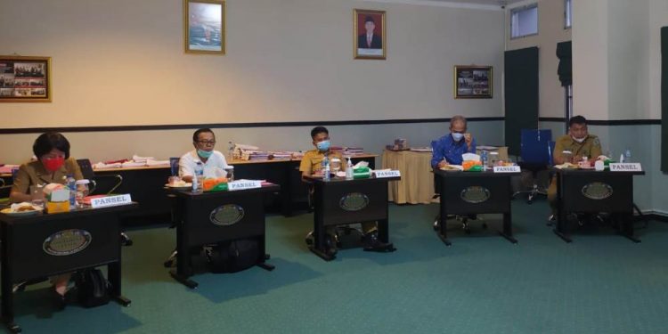 Presentase Makalah Seleksi Jabatan Esalon II Pemda Bolmong Digelar