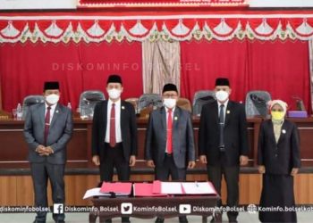 Paripurna Penetapan Ranperda Pertanggung Jawaban APBD 2020 Bolsel Digelar