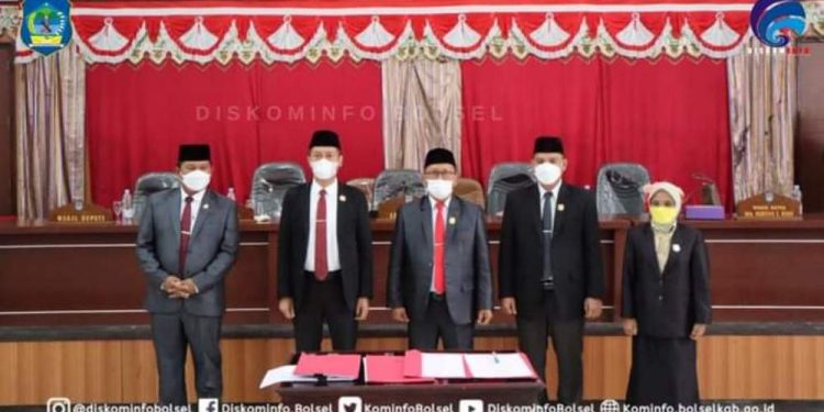 Paripurna Penetapan Ranperda Pertanggung Jawaban APBD 2020 Bolsel Digelar
